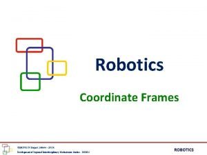 Robotics right hand rule