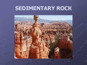 Process of formation of sedimentary rocks