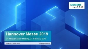 Hannover Messe 2019 3 rd Messemacher Meeting 21