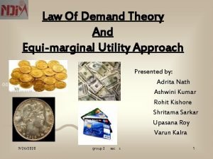 Law of equi marginal utility