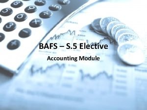 Bafs accounting