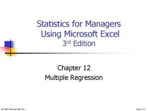 Cook's distance excel