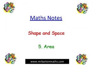 Maths Notes Shape and Space 5 Area www