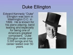 Duke ellington teddy roosevelt Duke ellington teddy roosevelt