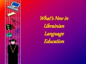 Language of ukraine