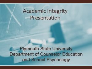 Plymouth state writing center