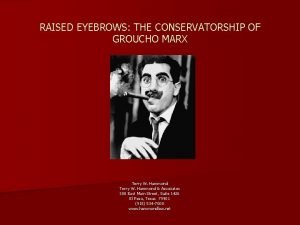 Groucho marx erin fleming