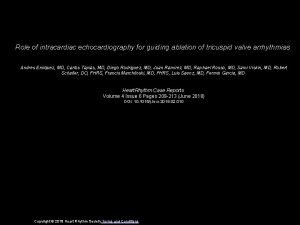 Role of intracardiac echocardiography for guiding ablation of