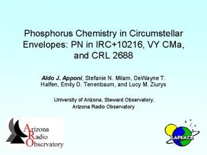 Phosphorus Chemistry in Circumstellar Envelopes PN in IRC10216