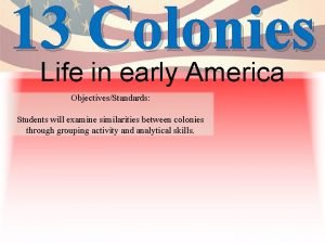 Important facts about the middle colonies