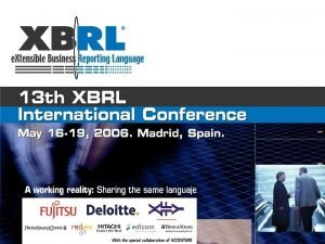 XBRL for Statistical Reporting Giuseppe Sindoni Eurostat Statistical