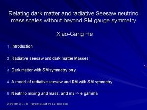 Relating dark matter and radiative Seesaw neutrino mass