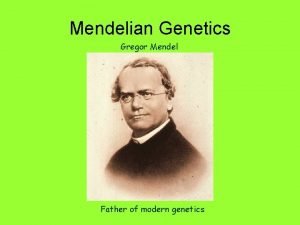 Mendels laws
