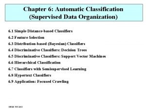 Decision tree training data Decision tree training data