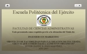 Escuela de ciencias administrativas