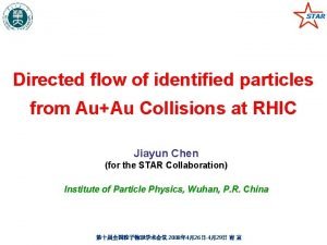 Directed flow of identified particles from AuAu Collisions