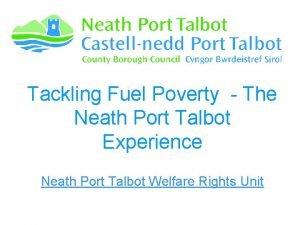 Welfare rights neath