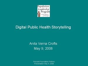 Anita verna crofts