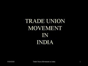 Benefits of trade unions