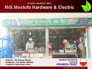 A Nobin Udyokta Project MS Mostofa Hardware Electric