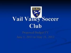 Vail valley soccer club