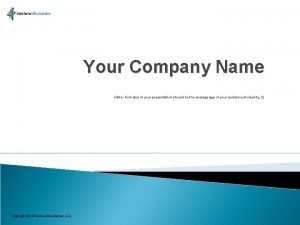 Your Company Name Note Font size of your