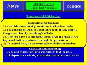 Notes SPI 0807 Inq 1 B 0807 Inq