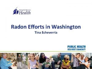 Washington state radon map