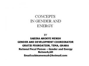 Strategic gender needs and practical gender needs