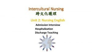 Nursing english for pre-professionals Nursing english for pre-professionals