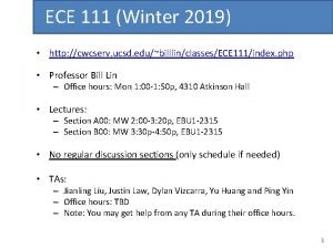 Ece 111 ucsd