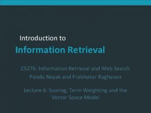 Cs 276