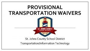St johns county school transportation