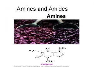 Solubility of amines