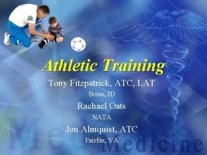 Athletic Training Tony Fitzpatrick ATC LAT Boise ID