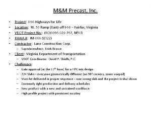 M&m precast M&m precast