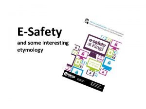 Etymology network Etymology network