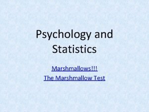 Marshmallow challenge statistics