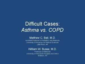 Asthma vs copd spirometry
