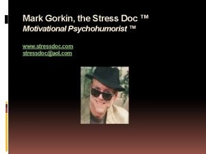 The stress doc