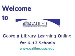 Georgia library learning online