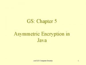 Asymmetric encryption java