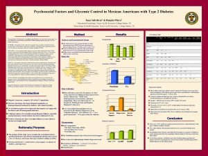Psychosocial Factors and Glycemic Control in Mexican Americans