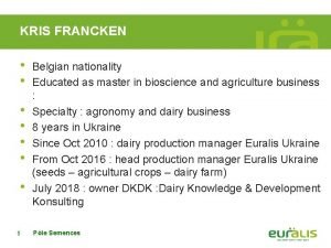 Kris francken oekraine