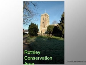 Rothley map