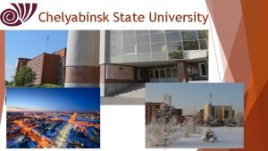 Chelyabinsk state university