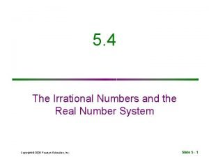 Is 5/4 irrational