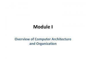 Ias computer architecture