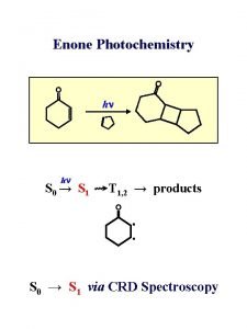 Photochemistry