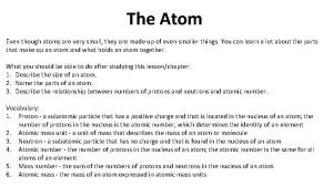 What is electron